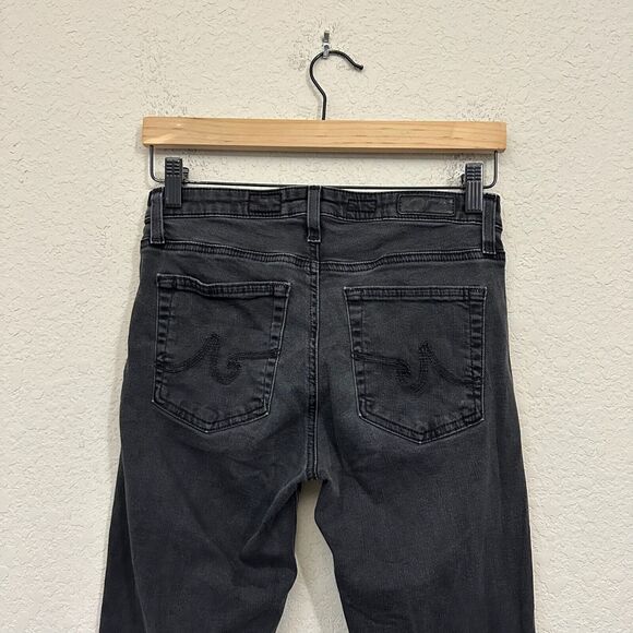 AG ADRIANO GOLDSCHMIED B-Type 03 Straight Jeans in Black - Picture 6 of 12